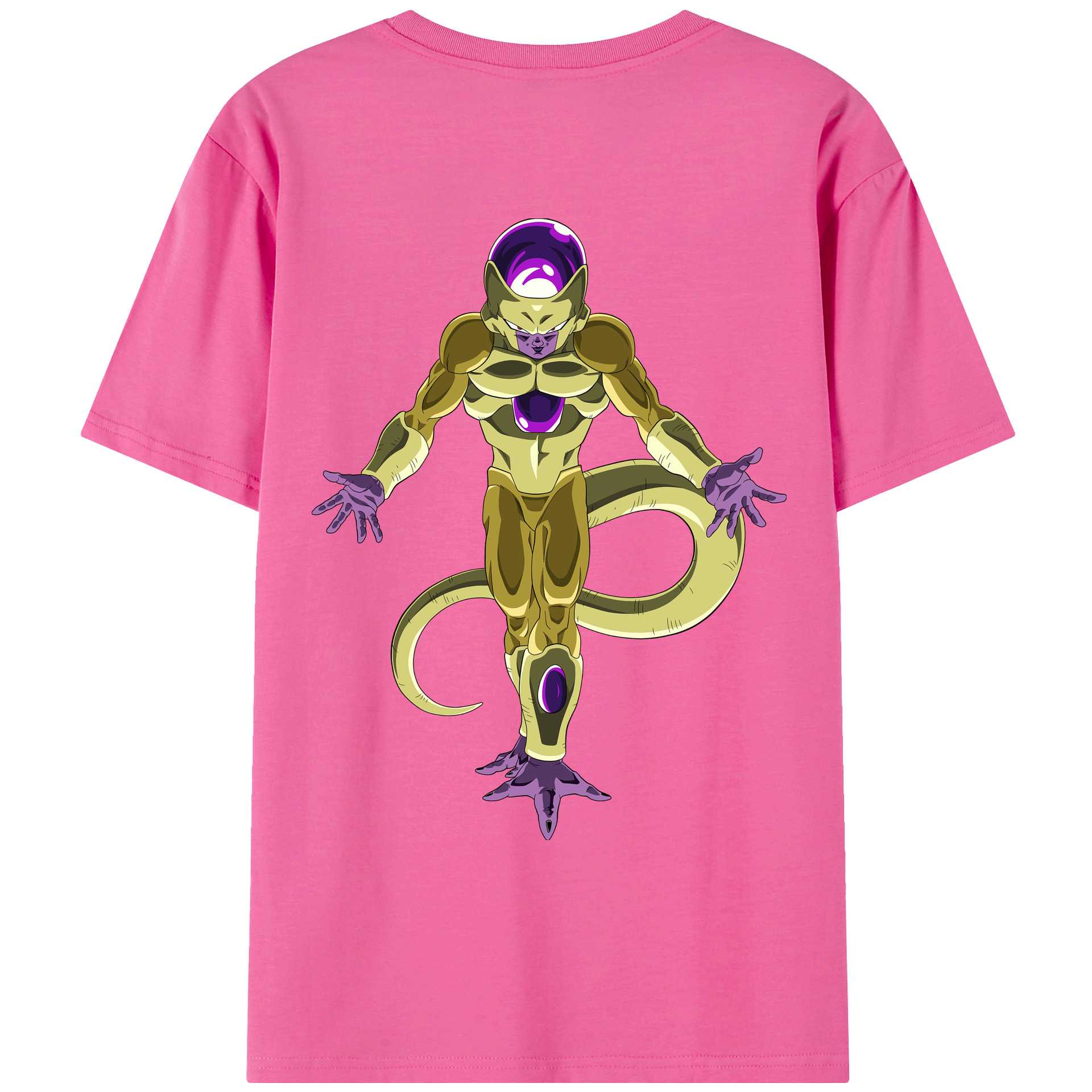 （画像用） ドラゴンボール フリーザ DRAGON BALL Frieza レディース半袖Tシャツ(バックプリント)